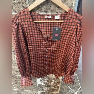 NWT Levi’s Blouse Size XS